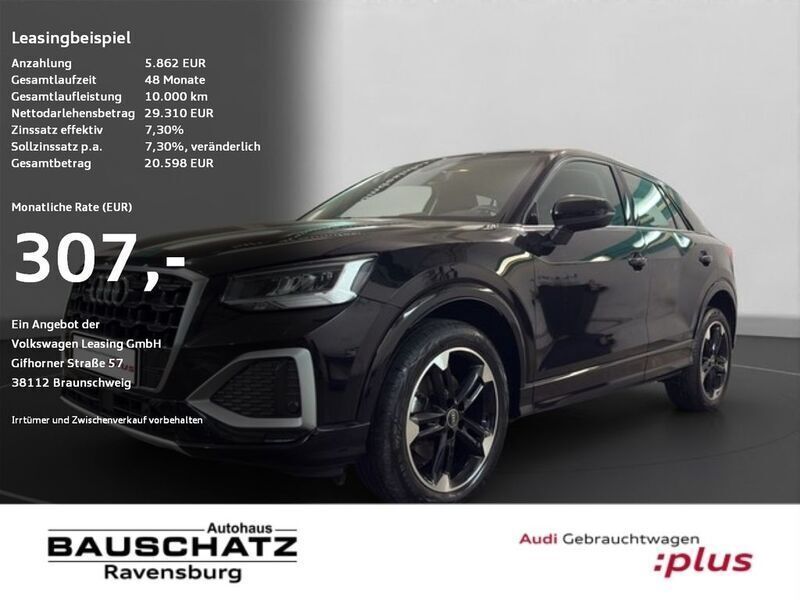Schwarz Gebraucht 2022 Audi Q2 Advanced SUV | 29.980 € (Fairer Preis) - Bild 1/4
