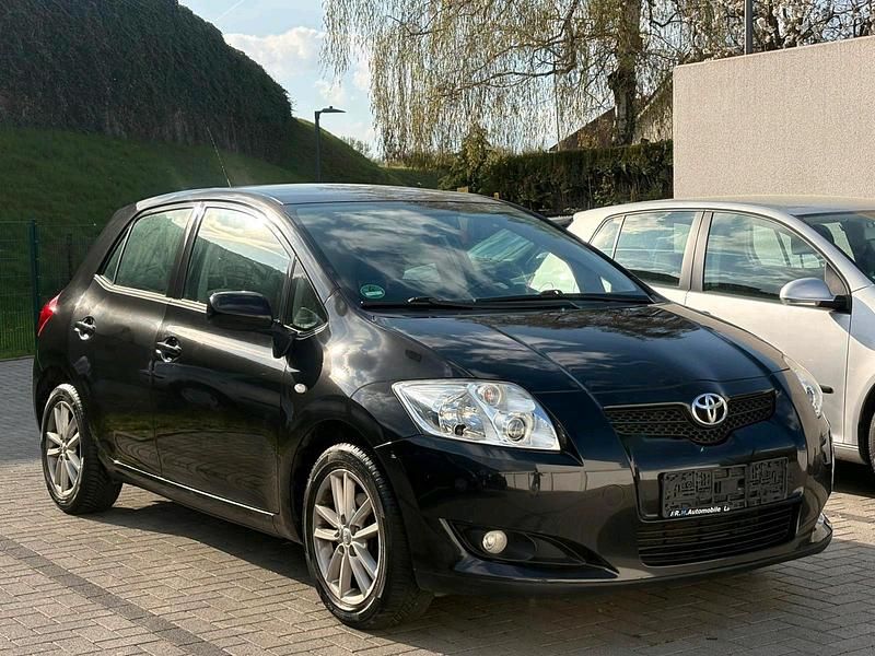 Gebraucht Toyota Auris 124 PS (91 kW) 2008 Schwarz Kleinwagen