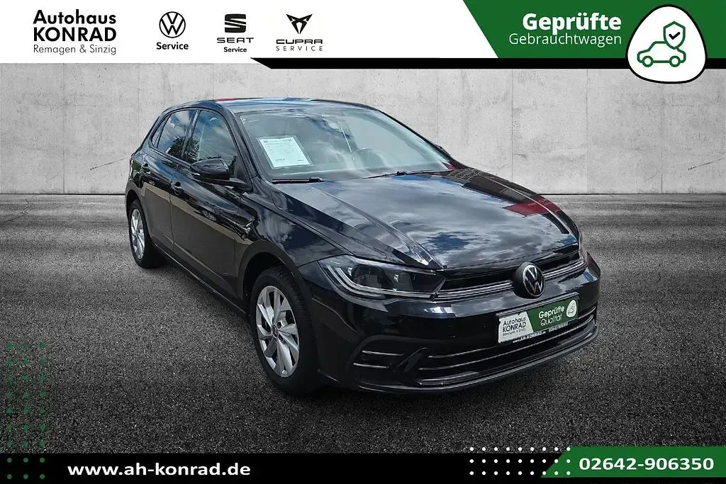 Gebraucht VW Polo Style 95 PS (69 kW) 2021 Deep black Kleinwagen