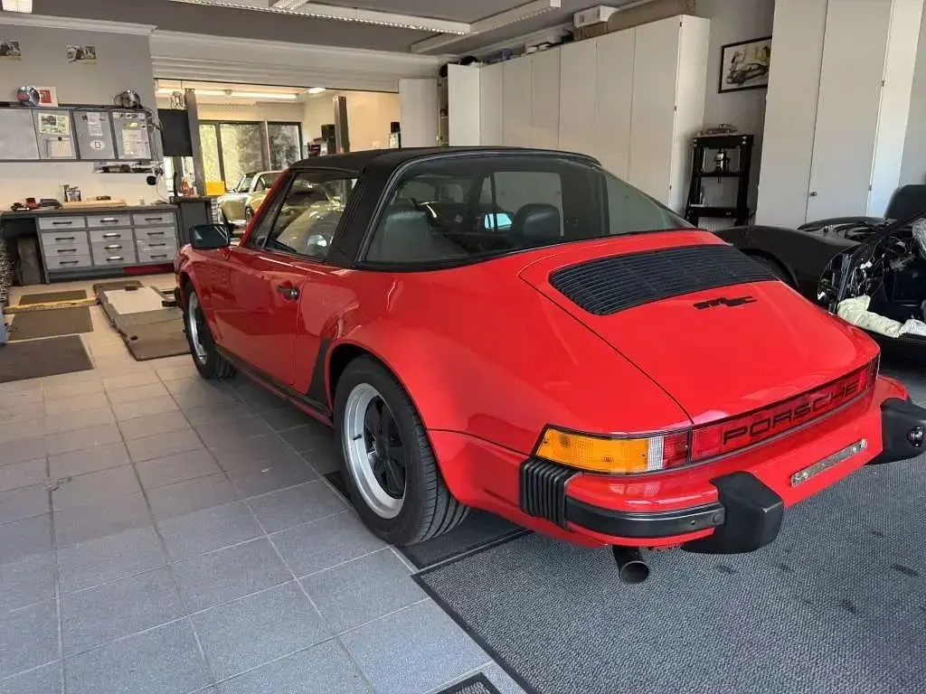 Gebraucht Porsche 911 SC 3.0 Targa 188 PS (138 kW) 1979 Rot Cabrio