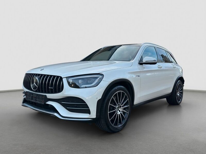 Diamantweiss metalliclack Gebraucht 2019 Mercedes GLC43 AMG AMG SUV | 35.900 € (Guter Preis) - Bild 1/4