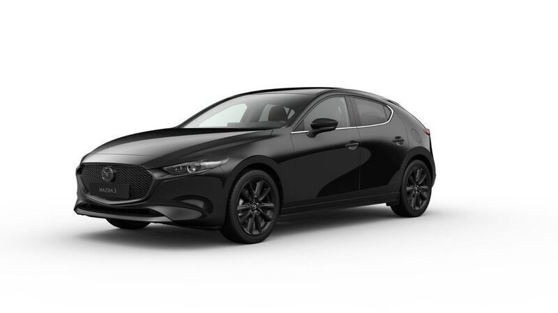 Schwarz Neu 2025 Mazda 3 Exclusive-Line Limousine | 29.870 € (Fairer Preis) - Bild 1/4