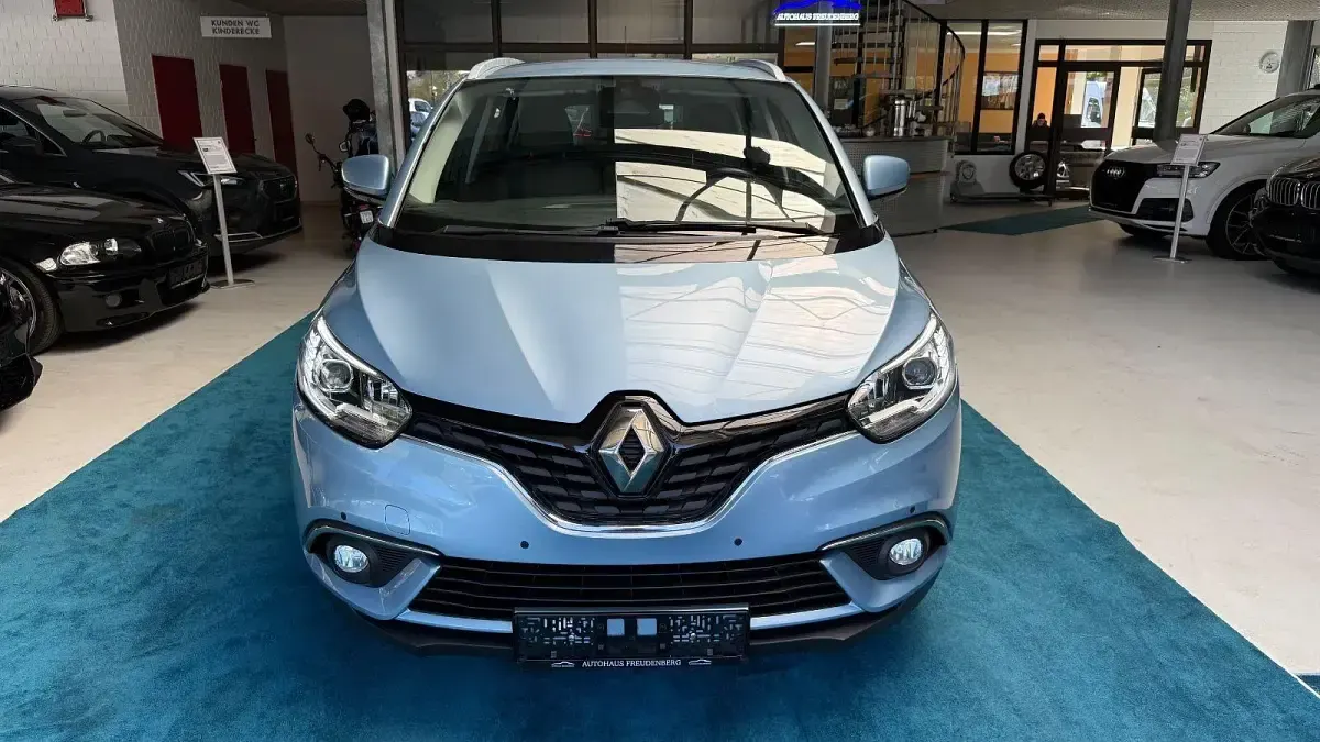 Gebraucht Renault Scenic E-Tech Experience 116 PS (85 kW) 2017 Blau Van / Kleinbus