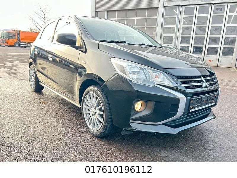 Schwarz Gebraucht 2021 Mitsubishi Space Star Top Kleinwagen | 8.999 € (Fairer Preis) - Bild 1/4
