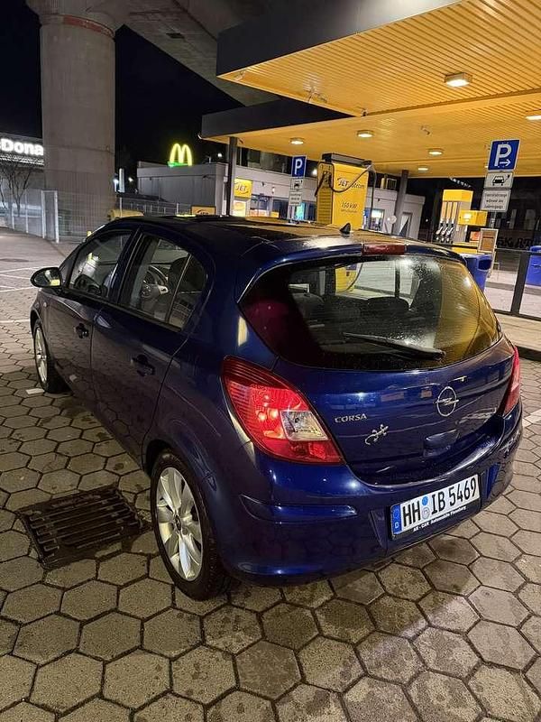 Gebraucht Opel Corsa Edition 60 PS (44 kW) 2008 Blau Kleinwagen