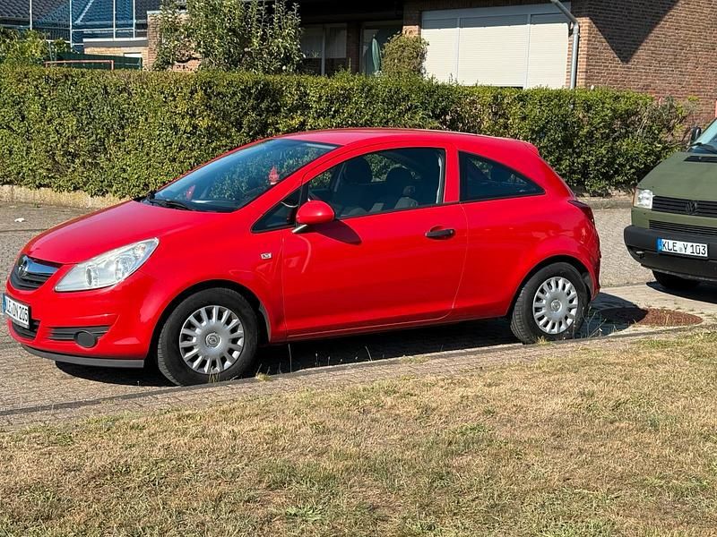 Rot Gebraucht 2009 Opel Corsa Kleinwagen | 2.600 € - Bild 1/4