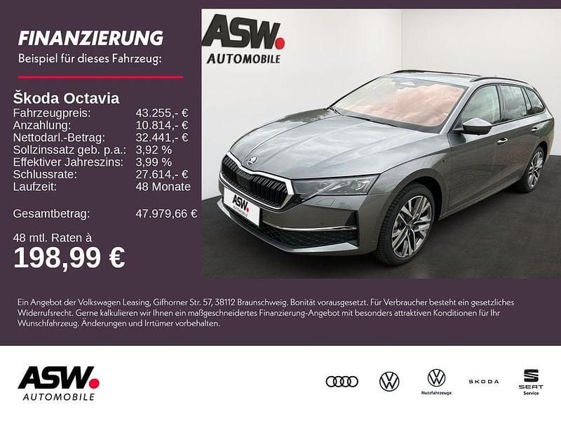 Grau Neu 2025 Skoda Octavia Tour Kombi | 43.255 € (Teuer) - Bild 1/4