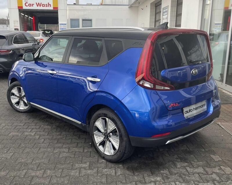 Gebraucht Kia Soul EV Spirit 150 kW (204 PS) 2019 Neptunblau / schwarz SUV