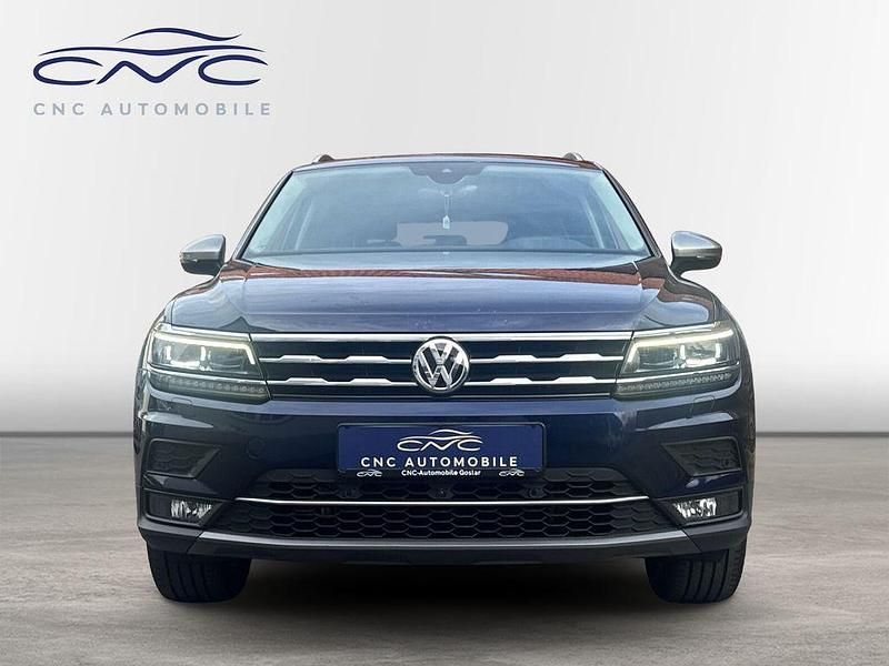 Gebraucht VW Tiguan Allspace Highline 200 PS (147 kW) 2021 Blau SUV