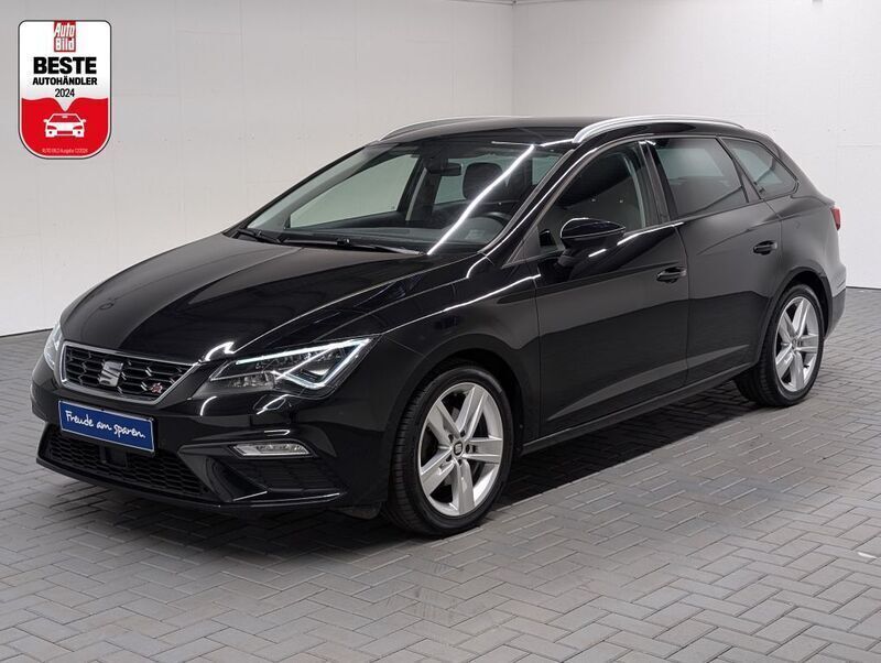 Schwarz Gebraucht 2018 Seat Leon ST FR Kombi | 17.980 € (Etwas zu teuer) - Bild 1/4