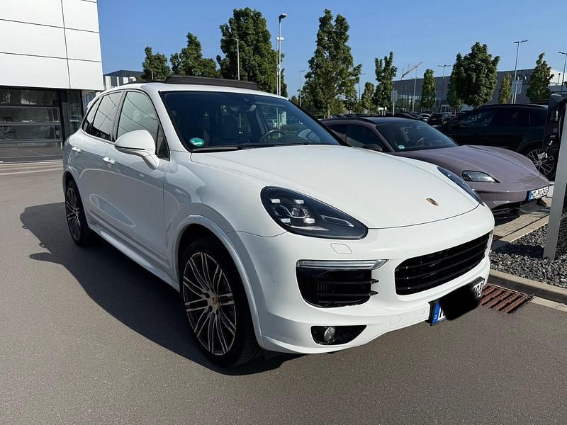 Weiß Gebraucht 2016 Porsche Cayenne SUV | 27.900 € (Superpreis) - Bild 1/4