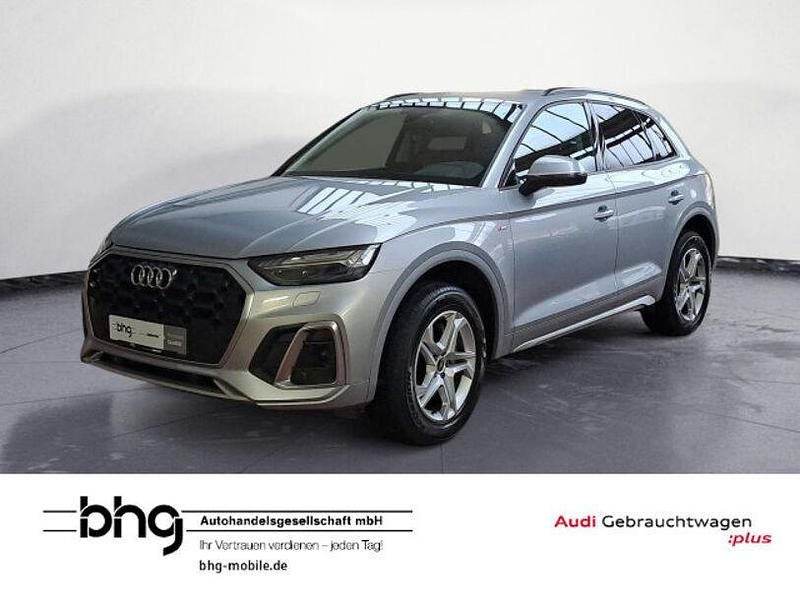 Silber Gebraucht 2021 Audi Q5 S-Line SUV | 35.930 € (Fairer Preis) - Bild 1/4