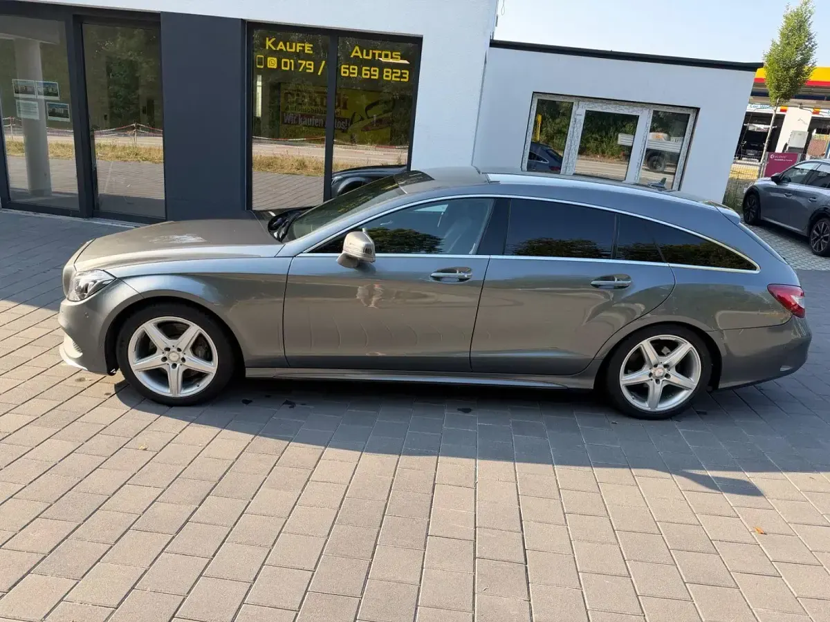Gebraucht Mercedes CLS350 258 PS (189 kW) 2015 Grau Kombi