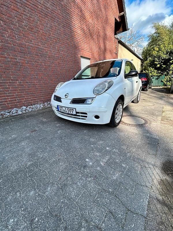 Gebraucht Nissan Micra 65 PS (47 kW) 2009 Weiß Kleinwagen