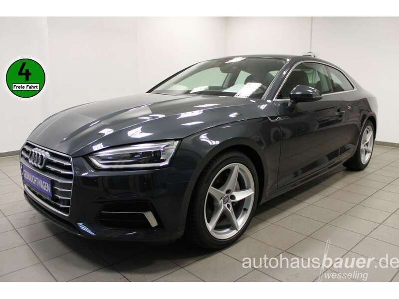 Manhattangrau (metallic) Gebraucht 2018 Audi A5 Sport Coupé | 32.790 € (Teuer) - Bild 1/4