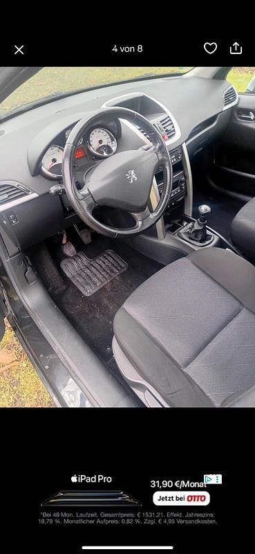 Gebraucht Peugeot 207 150 PS (110 kW) 2009 Schwarz Limousine