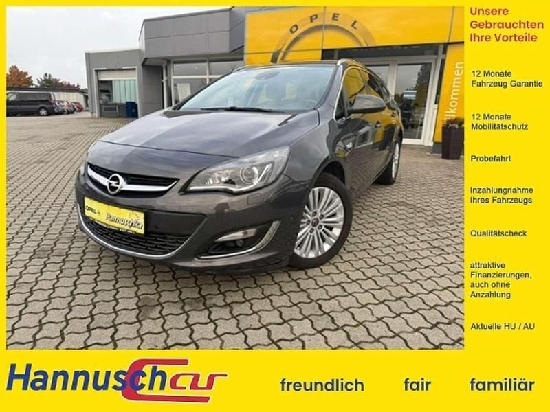Plat.anthr./rogrey/0j:silberg Gebraucht 2015 Opel Astra Exklusiv Kombi | 8.980 € (Etwas zu teuer) - Bild 1/4