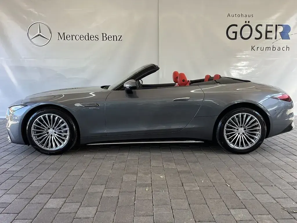 Gebraucht Mercedes SL43 AMG Premium 381 PS (280 kW) 2023 Grau Cabrio