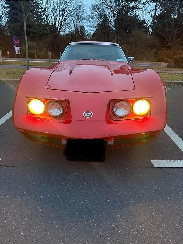 Gebraucht Chevrolet Corvette Stingray 165 PS (121 kW) 1975 Rot Cabrio