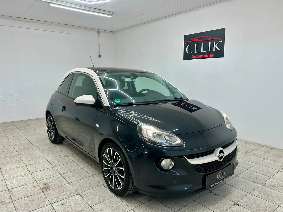 Gebraucht Opel Adam Glam 87 PS (63 kW) 2016 Schwarz Kleinwagen