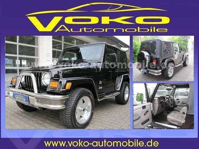 Gebraucht Jeep Wrangler Sahara 177 PS (130 kW) 2003 Black clear coat (metallic) SUV