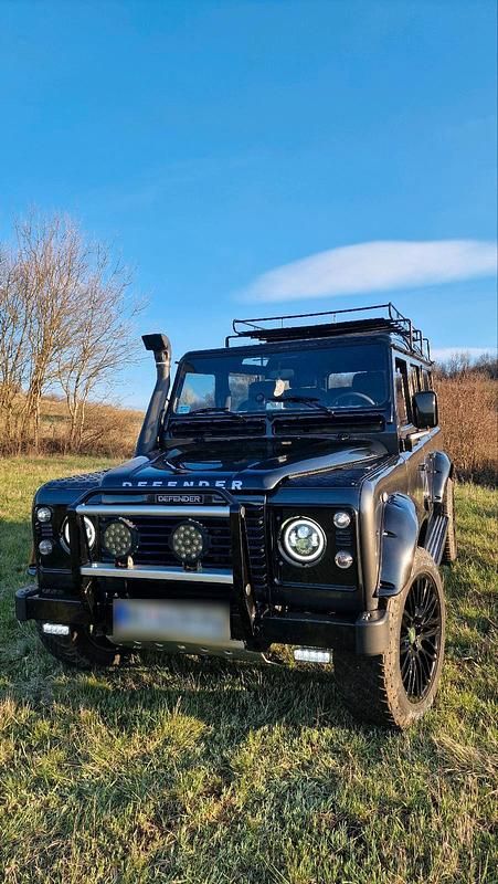 Gebraucht Land Rover Defender 115 PS (84 kW) 2002 Schwarz SUV