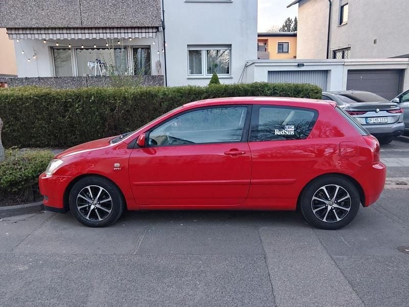 Gebraucht Toyota Corolla Sol 97 PS (71 kW) 2002 Rot Limousine