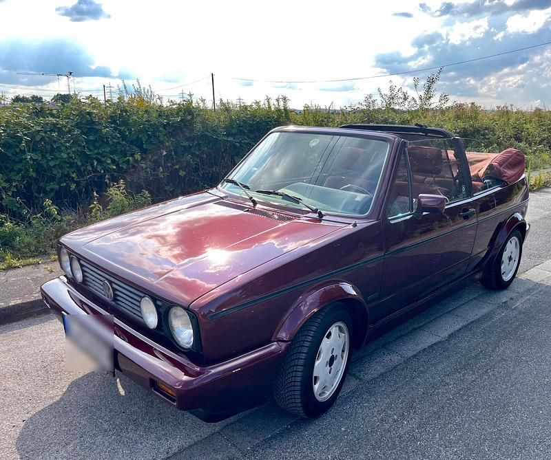 Rot Gebraucht 1990 VW Golf Cabriolet Edition Cabrio | 14.000 € - Bild 1/4