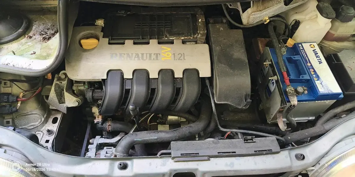 Gebraucht Renault Twingo 75 PS (55 kW) 2001 Silber Kleinwagen