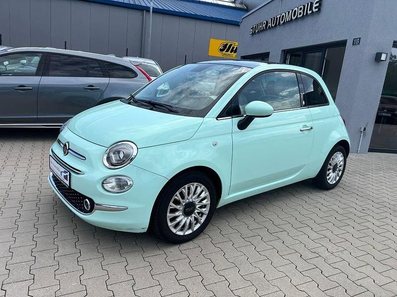 Grün Gebraucht 2018 Fiat 500 Lounge Kleinwagen | 8.990 € (Fairer Preis) - Bild 1/4