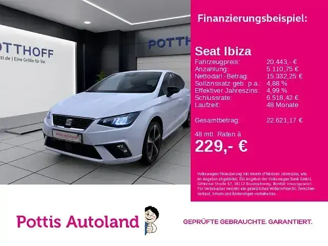 Gebraucht Seat Ibiza FR 116 PS (85 kW) 2025 Kleinwagen