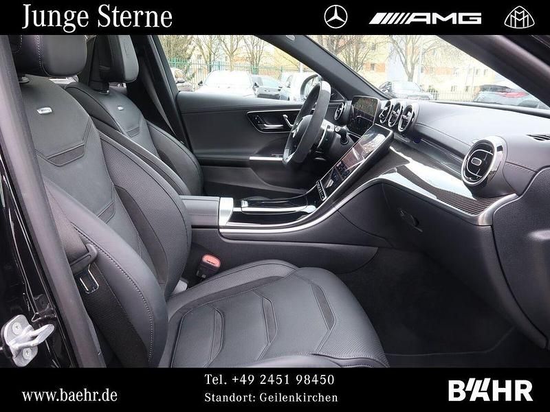 Gebraucht Mercedes C63 S E Performance AMG 476 PS (350 kW) 2024 Lack obsidianschwarz Limousine