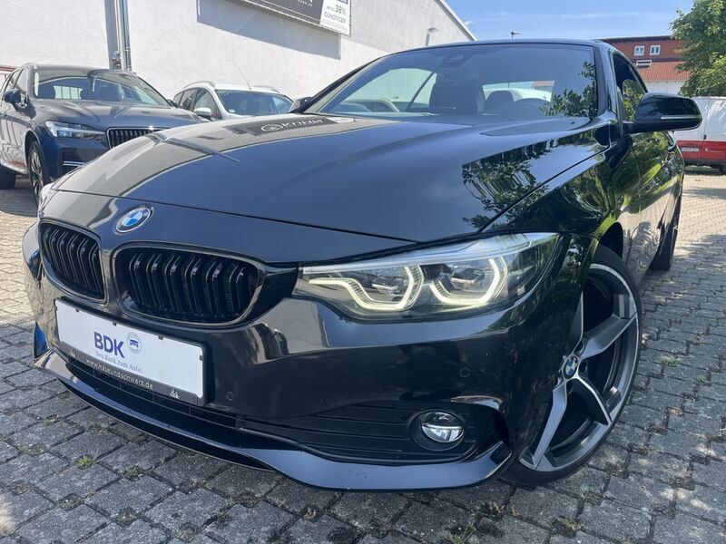 Schwarz Gebraucht 2019 BMW 430 Cabriolet Advantage Cabrio | 29.998 € (Fairer Preis) - Bild 1/4