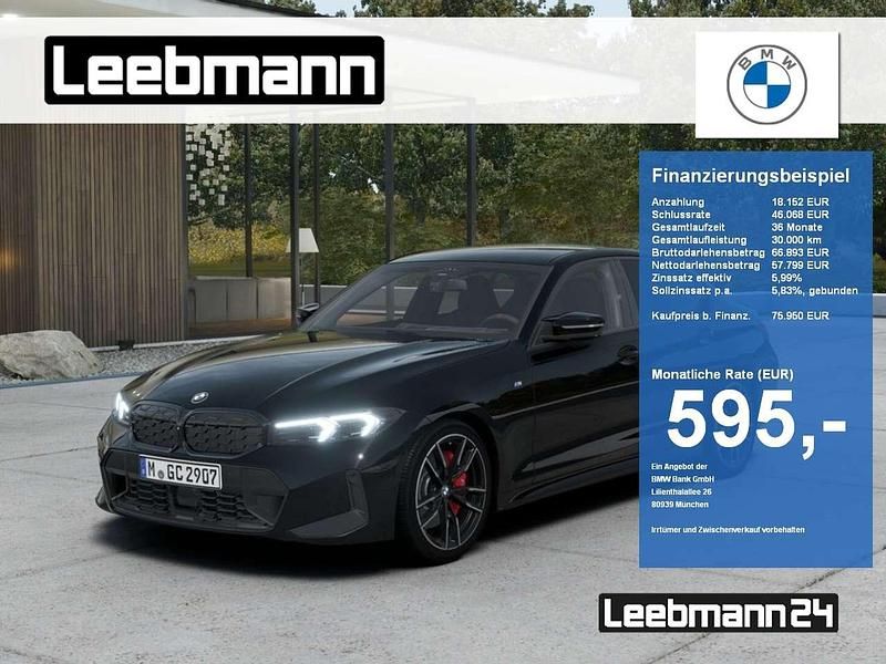 Saphirschwarz metallic Neu 2025 BMW 340 M Sport Limousine | 75.950 € (Guter Preis) - Bild 1/4