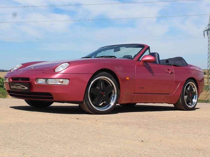 Gebraucht Porsche 968 239 PS (175 kW) 1992 Himbeerrotmetallic l83e Cabrio