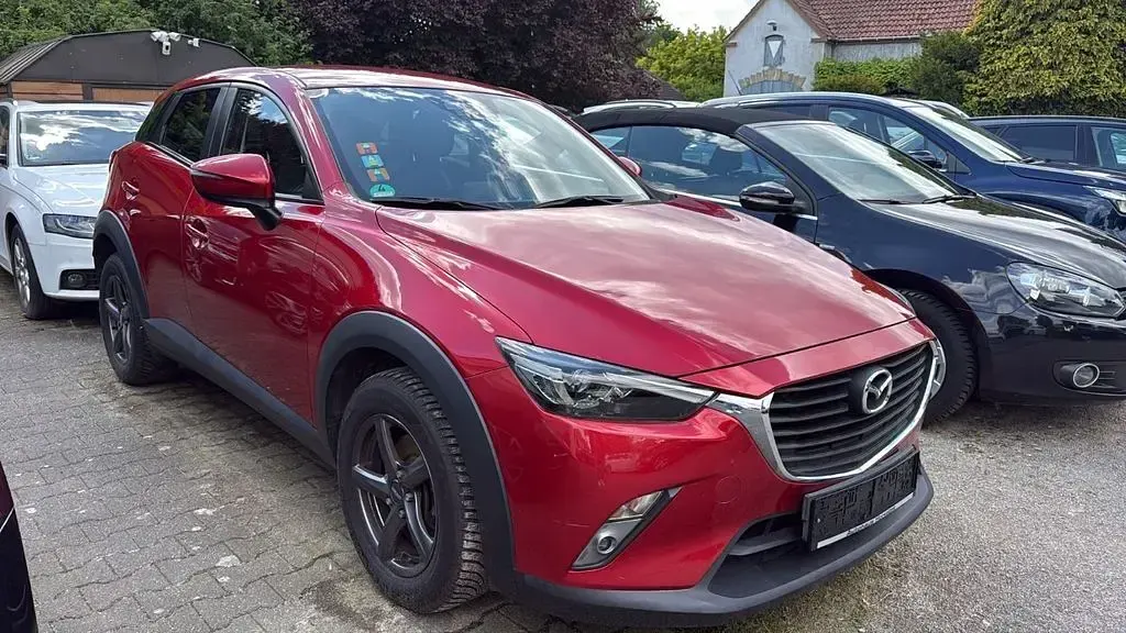 Gebraucht Mazda CX-3 Exclusive-Line 105 PS (77 kW) 2016 Rot SUV