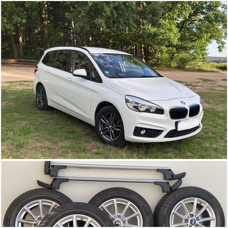 Weiß Gebraucht 2018 BMW 218 Gran Tourer Van / Kleinbus | 13.500 € (Fairer Preis) - Bild 1/4
