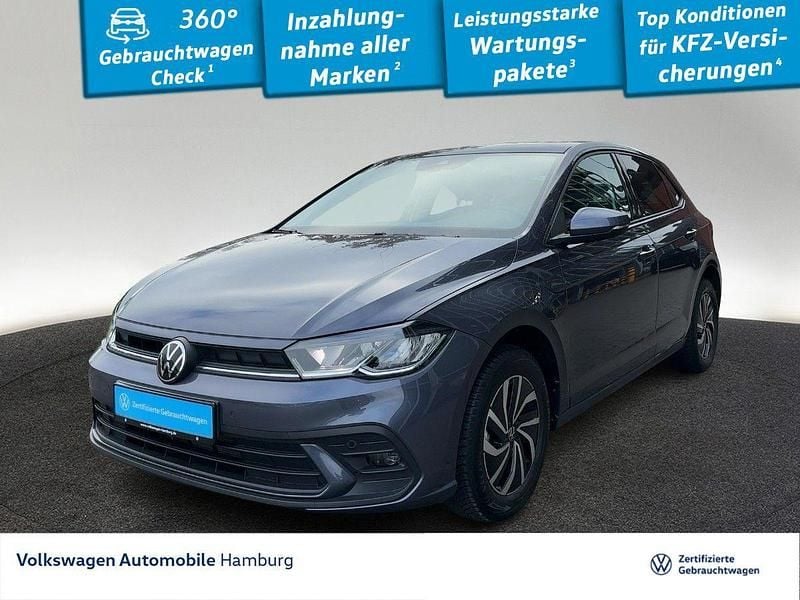 Gebraucht VW Polo Life 95 PS (69 kW) 2023 5w rauchgrau metallic Kleinwagen