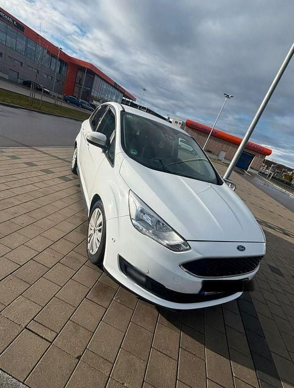 Gebraucht Ford C-MAX Titanium 125 PS (91 kW) 2017 Weiß Van / Kleinbus