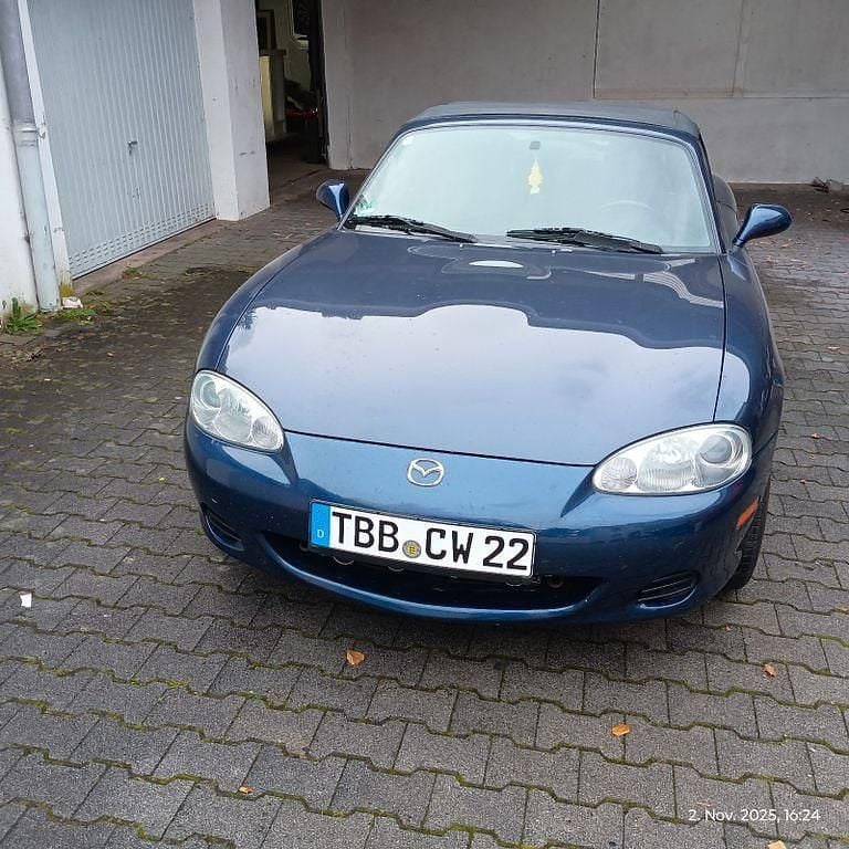 Blau Gebraucht 2002 Mazda MX5 Cabrio | 3.500 € (Superpreis) - Bild 1/4