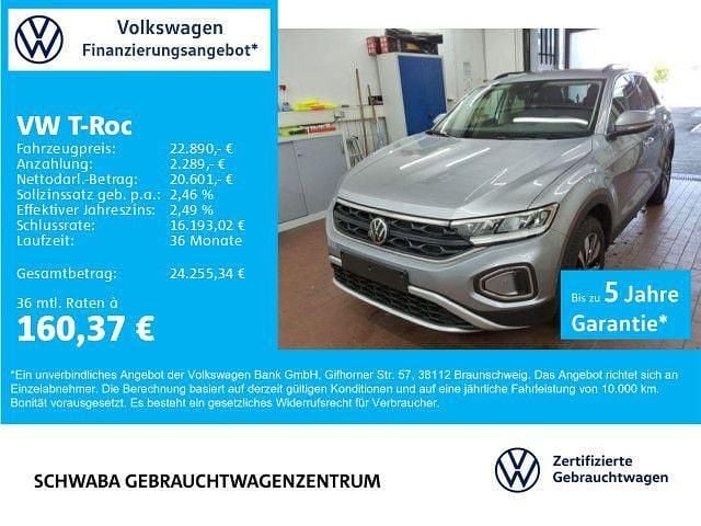 Silber Gebraucht 2024 VW T-Roc Move SUV | 22.890 € (Guter Preis) - Bild 1/4