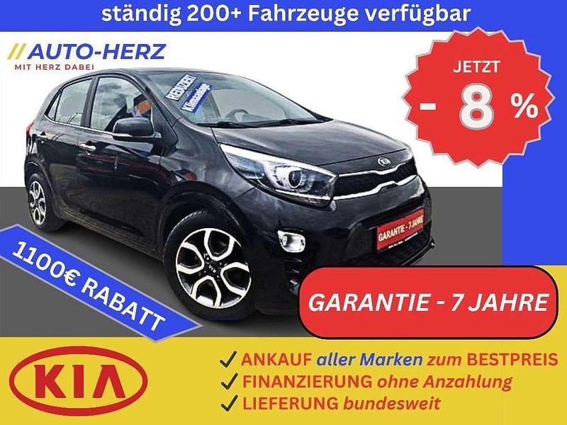 Schwarz Gebraucht 2020 Kia Picanto Spirit Kleinwagen | 13.880 € (Fairer Preis) - Bild 1/3