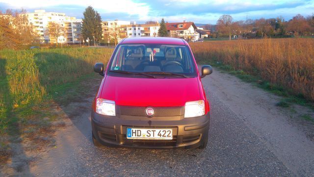Gebraucht Fiat Panda 54 PS (39 kW) 2011 Rot Kleinwagen