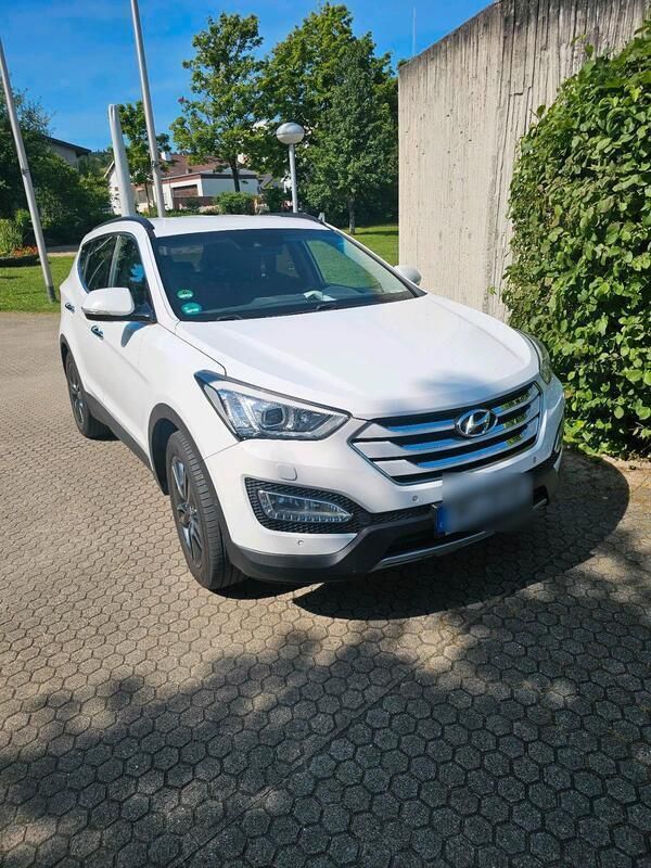 Weiß Gebraucht 2015 Hyundai Santa Fe SUV | 12.900 € (Guter Preis) - Bild 1/4