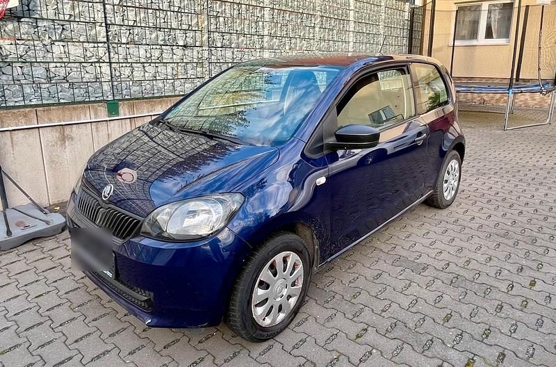 Blau Gebraucht 2015 Skoda Citigo Kleinwagen | 2.990 € (Guter Preis) - Bild 1/4