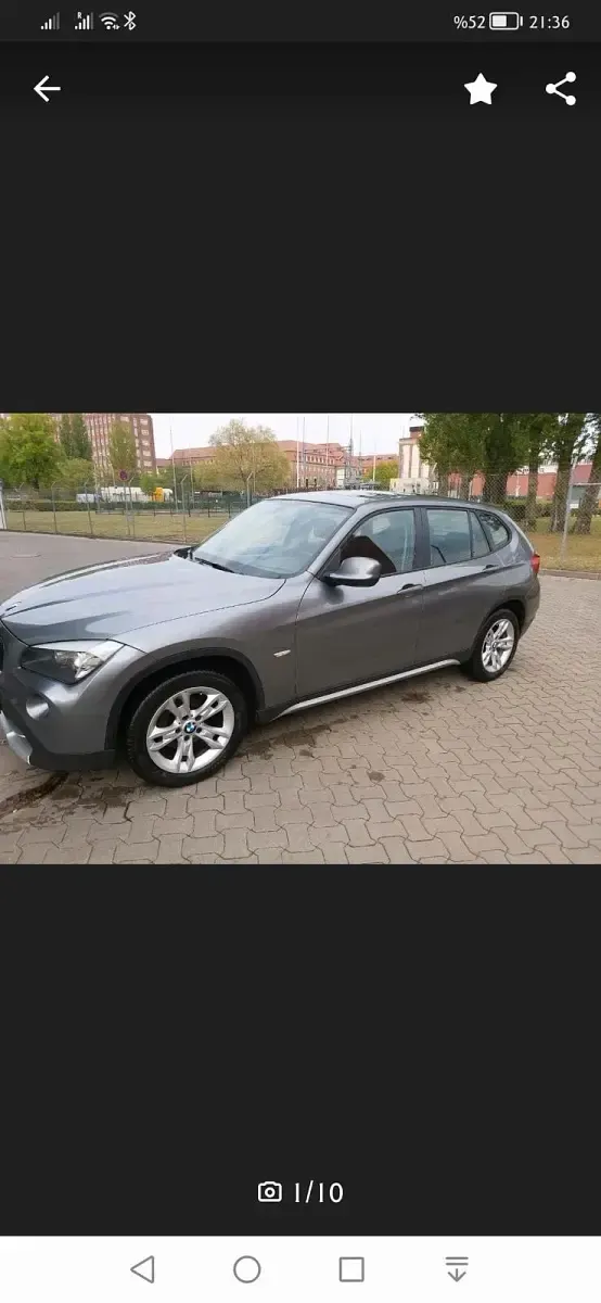 Gebraucht BMW X1 xLine 174 PS (127 kW) 2011 Grau SUV