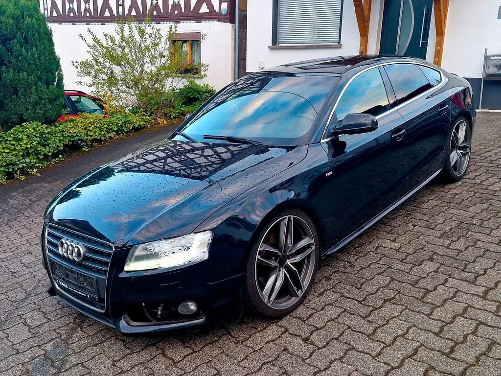 Gebraucht Audi A5 Sportback S-Line 190 PS (139 kW) 2011 Schwarz Kleinwagen