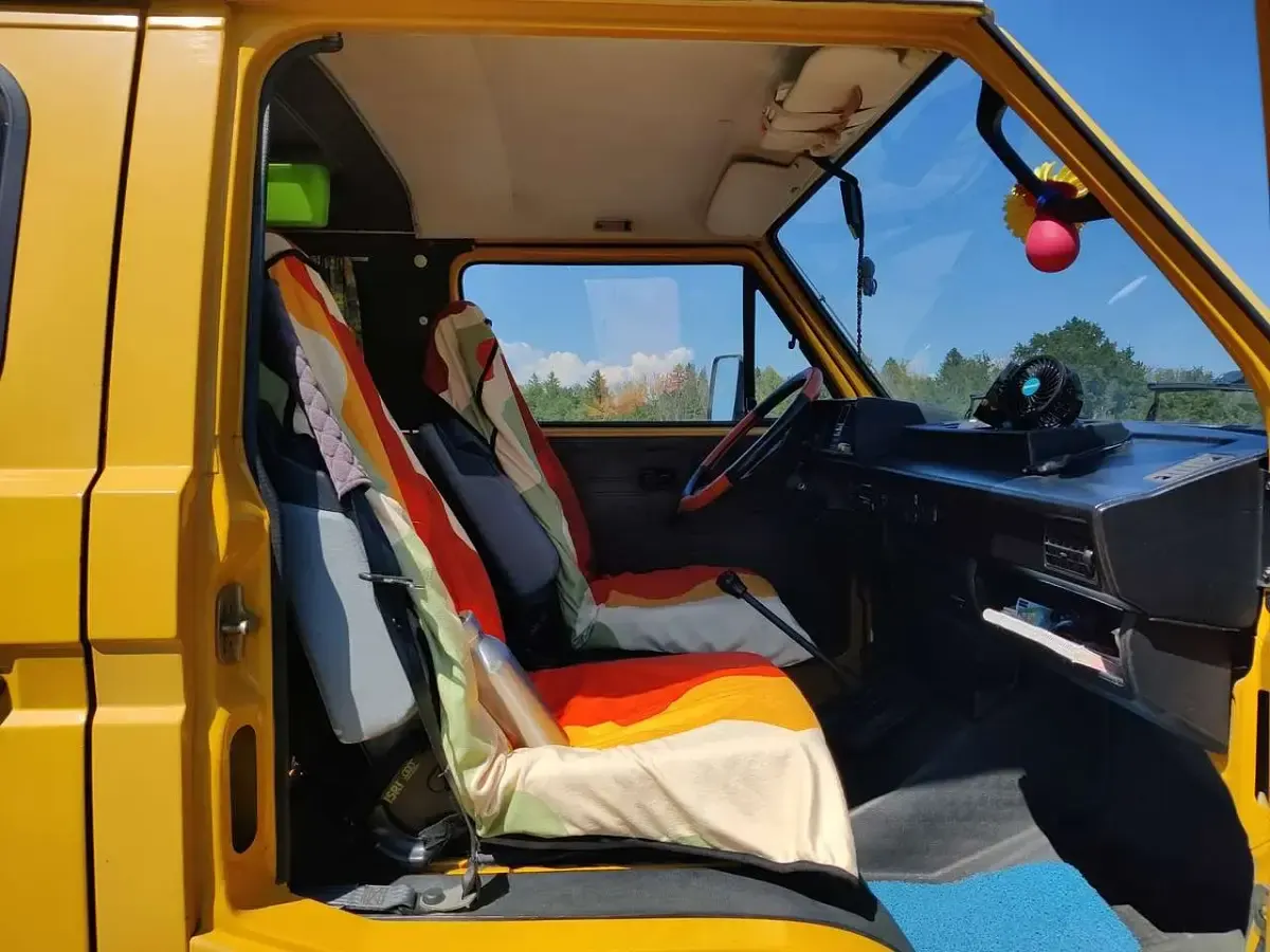 Gebraucht VW T3 69 PS (50 kW) 1986 Gelb Van