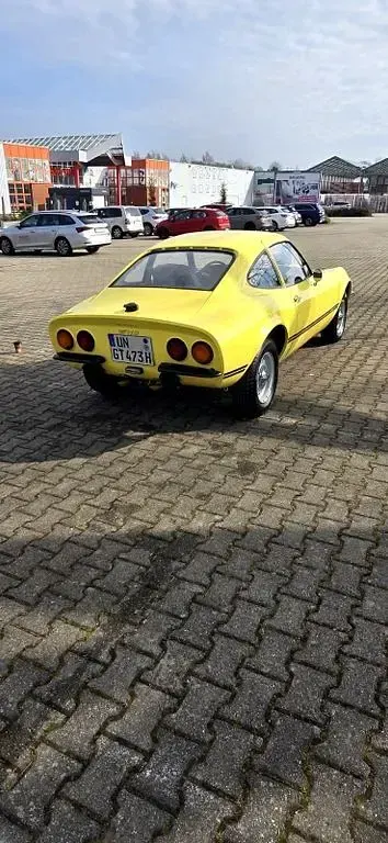 Gebraucht Opel GT 90 PS (66 kW) 1973 Gelb Coupé
