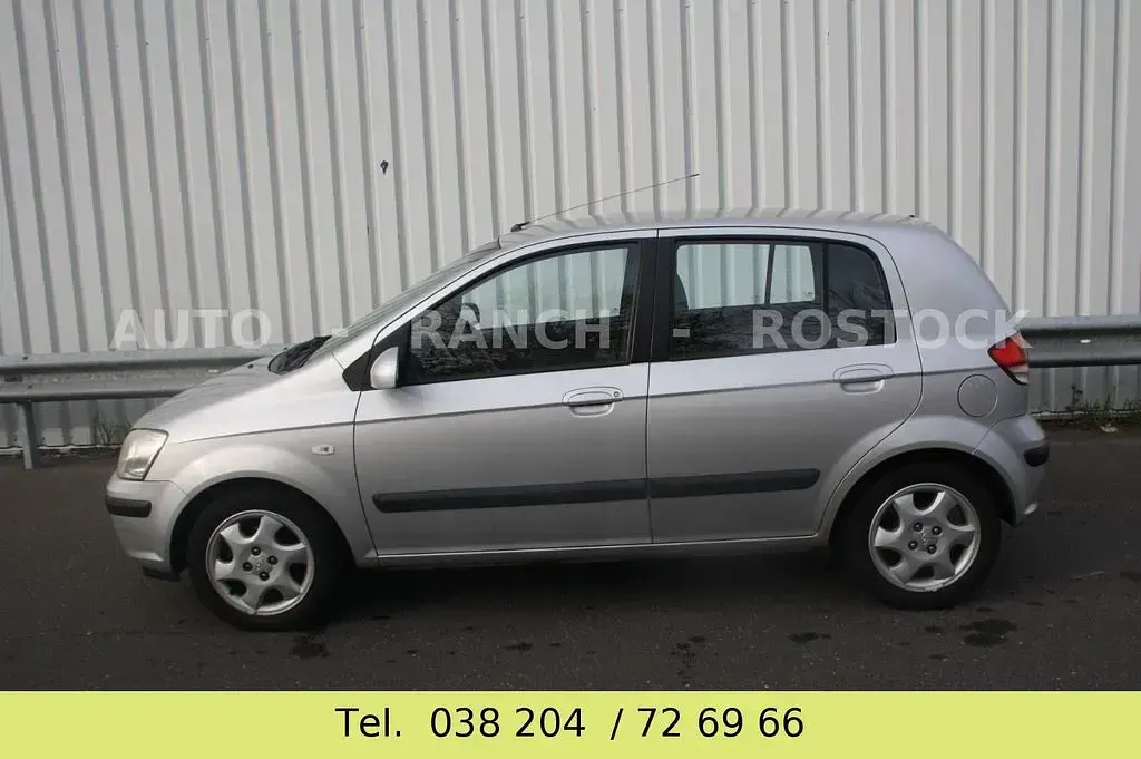 Gebraucht Hyundai Getz GLS 105 PS (77 kW) 2003 Silber Kleinwagen